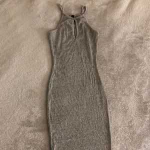 BodyCon Halter too Dress with Key Hole front